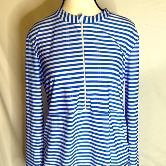 Mott 50 Sonja' Long Sleeve Half Zip Convertible Swimdress - Picture 3 of 6